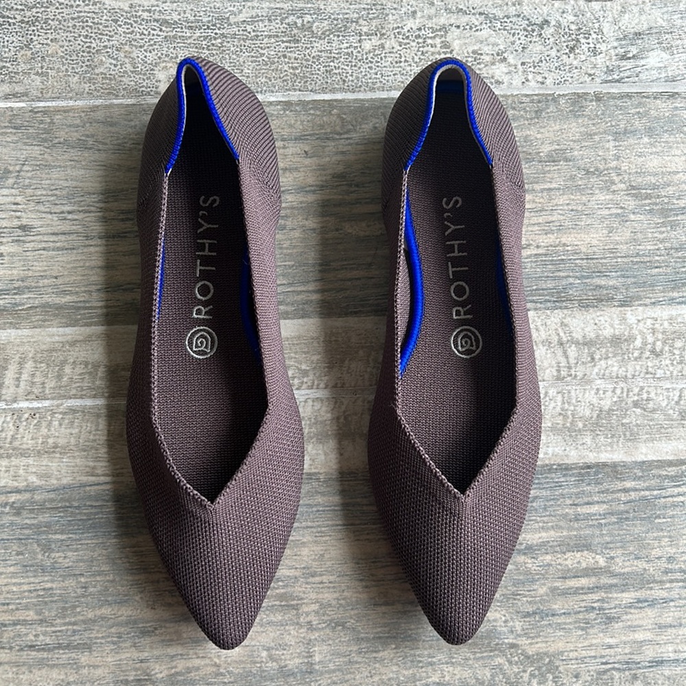 New!! Rothy’s The Point In Mink / Color Retired/ - image 8